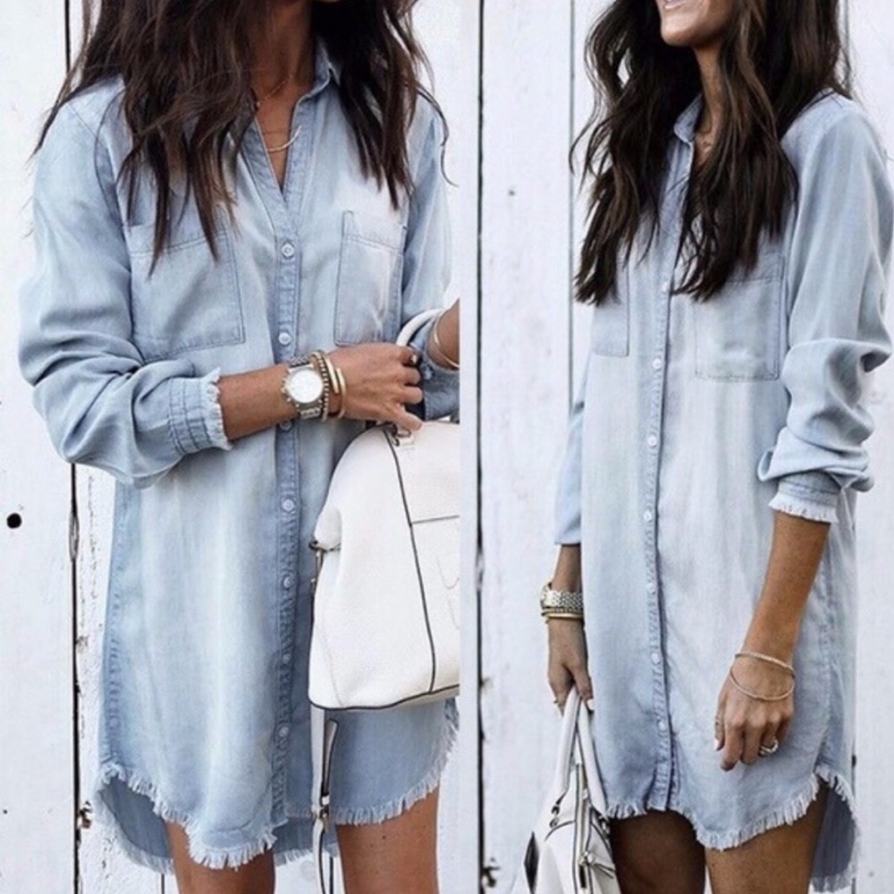 Jean dress 👗